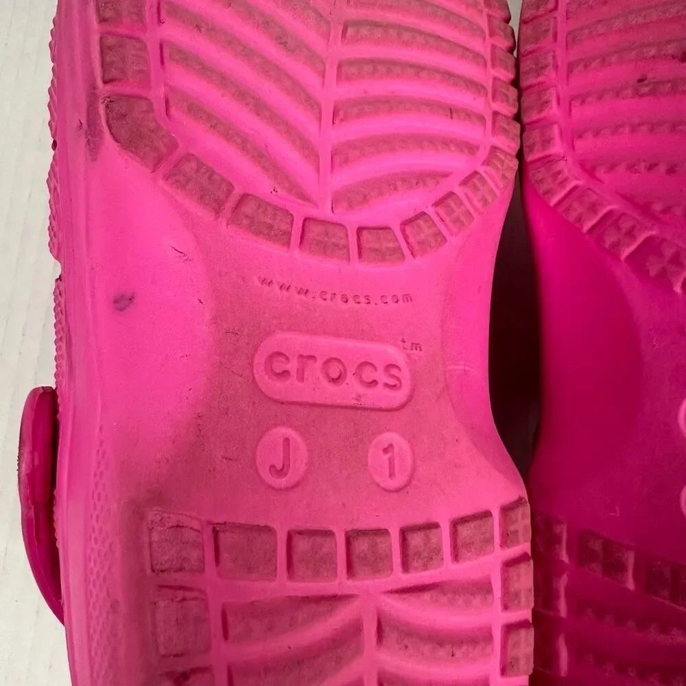 Crocs Baya Kids Clog size J1 Pink